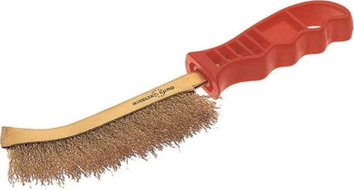0741650001 Kıvrık Uçlu Fırça Plastik Saplı