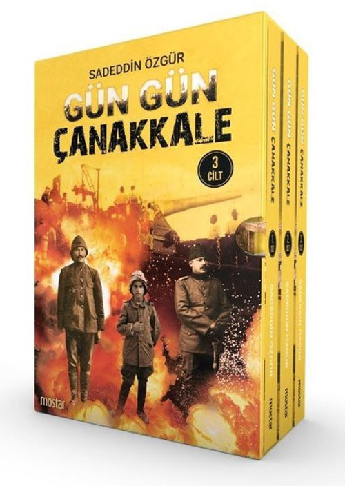 Gün Gün Çanakkale Seti - 3 Kitap Takım