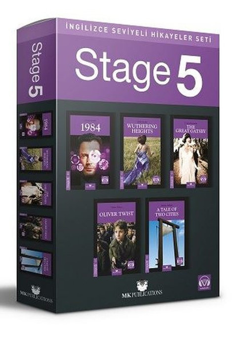 İngilizce Seviyeli Hikayeler Seti - Stage-5