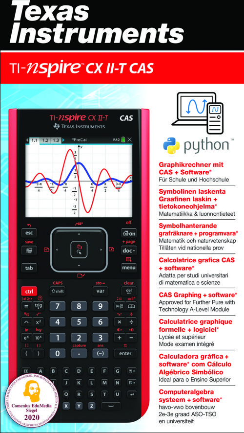 TEXAS INS. TI-Nspire CX II-T CAS Grafik Hesap Makinesi