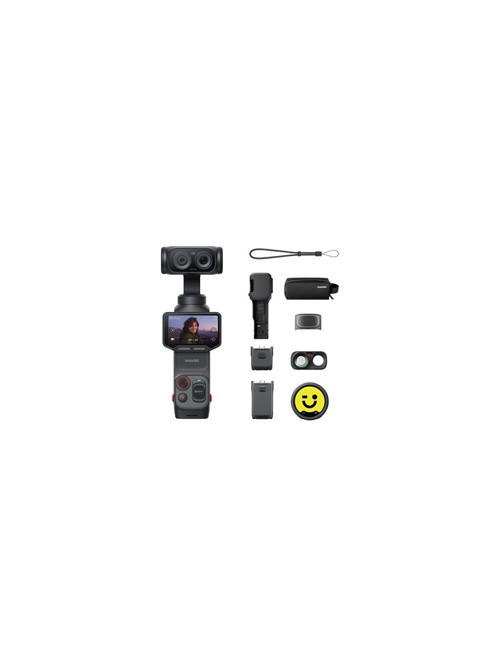 Luna Ultra Creator Bundle 8K Çift Lensli Gimbal Aksiyon Kamerası Siyah (İthalatçı Garantili)
