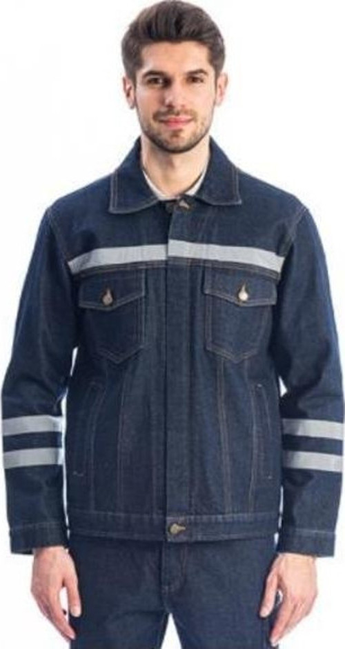 Kot İş Montu Myform 3109 Sona Denim 12 Ons Renk Mavi