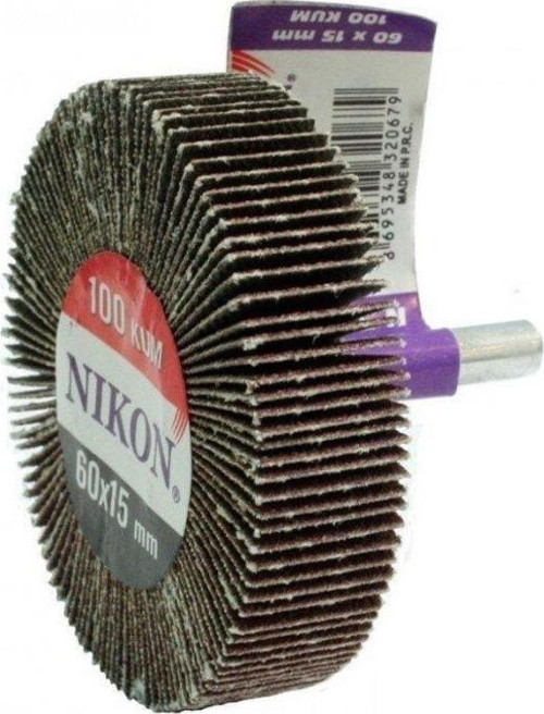 N32001 Saplı Fırfır Zımpara 30x15mm 40 Kum