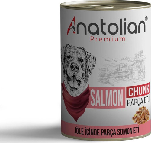Somonlu Parça Etli Yetişkin Köpek Konservesi 400 gr