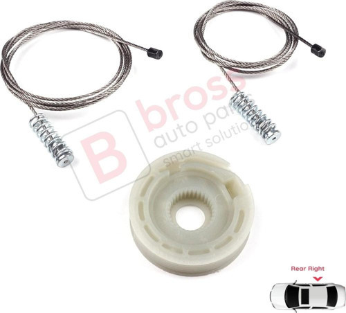 Ford Focus MK1 1998-2005 4/5 Kapı Hatchback Sedan Wagon 1143004 İçin Arka Sağ Cam Kriko Tamir Seti