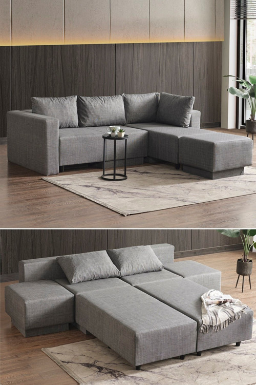 Corner Poly-Large Köşe Takımı-Kanepesi-Yatağı-Tv Ve Dinlenmesi 5 Farklı Model Tek Ürün