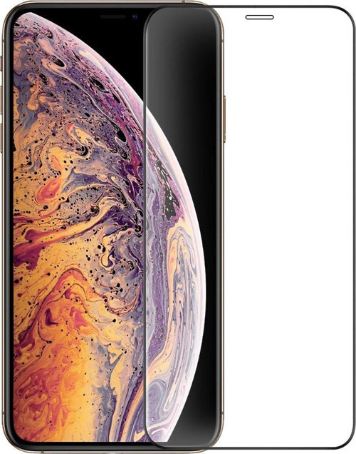 iPhone 11 Pro Ekran Koruyucu 6D Nano Tam Kaplayan Siyah