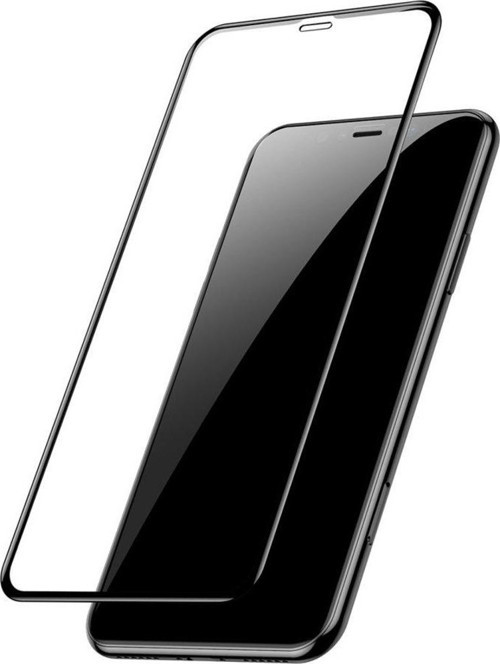 iPhone 12 Pro Max Ekran Koruyucu Seramik Mat Nano 9D Tam Kaplama Siyah