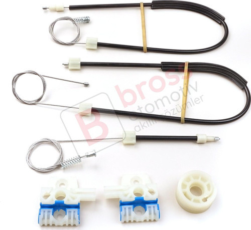 VW Jetta MK6 A6 IV 2010-2018 5C6 5C6837461 İçin Elektrikli Ön Sol Cam Kriko Tamir Seti