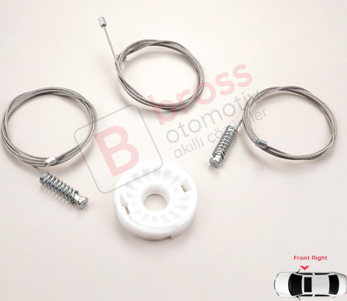 Kia Ceed MK1 ED 2006-2012 5-Kapı 824801H030 İçin Elektrikli Ön Sağ Cam Kriko Tamir Seti