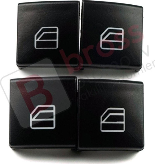 BDP109 1 Mercedes C W204 E W212 A207 C207 İçin Sürücü Ana Cam Kumanda Düğme Kapağı Seti 2049055402