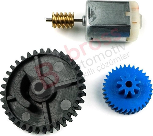 Ford Transit Connect MK1 2002-2013 için Sürücü Kapı Merkezi Kilit Dişli Motor 9T1Z6121813B