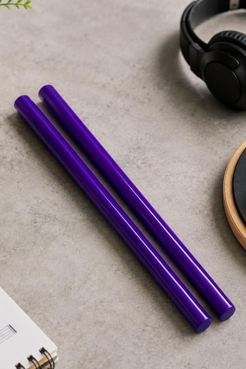 Orf-BT-25PRP Mor Çocuklara Özel Ritim Çubuğu 25 cm Eğitici Örf Aleti (Karbon Fiber)