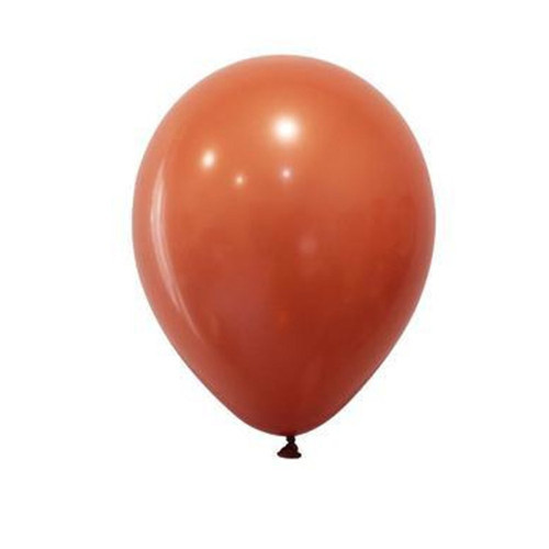 Balon 12 İnc Baskı Terracotta 100 Lü