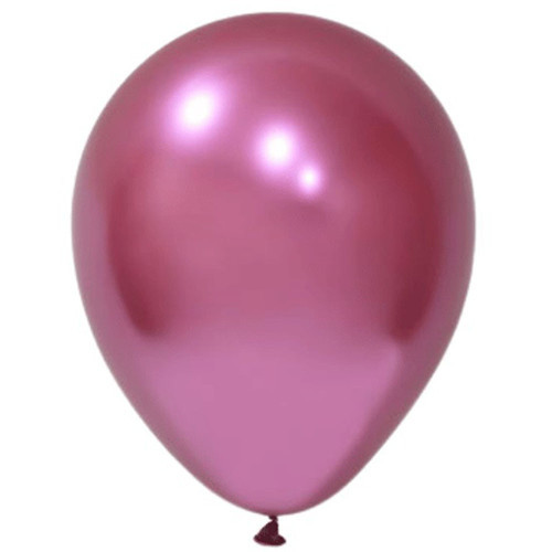 Balon 12" Krom Fuşya 50 Li