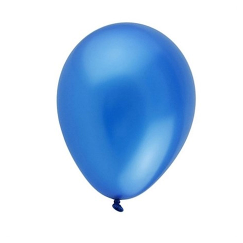 Balon Metalik Mavi 100 Lü