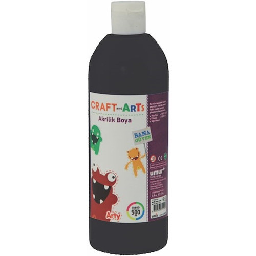 Akrilik Boya 500 ML Siyah