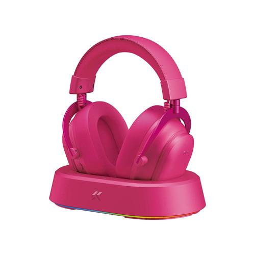 V9 Turbo+ Berry Red 7.1 Surround Kablosuz Gaming Kulaklık (HW-V9-12)
