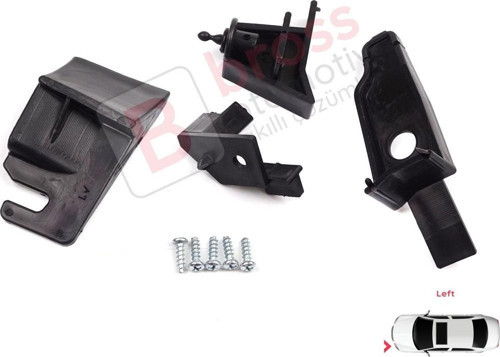 Ford Transit Tourneo Courier MK1 2013-2022 ET7613W030 İçin Sol Ön Far Ayak Tamir Seti