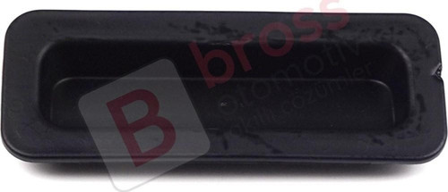 BSR627 BMW E39 E46 için Sunroof Güneşlik Açma Tutamak Elceği Siyah 54137134542