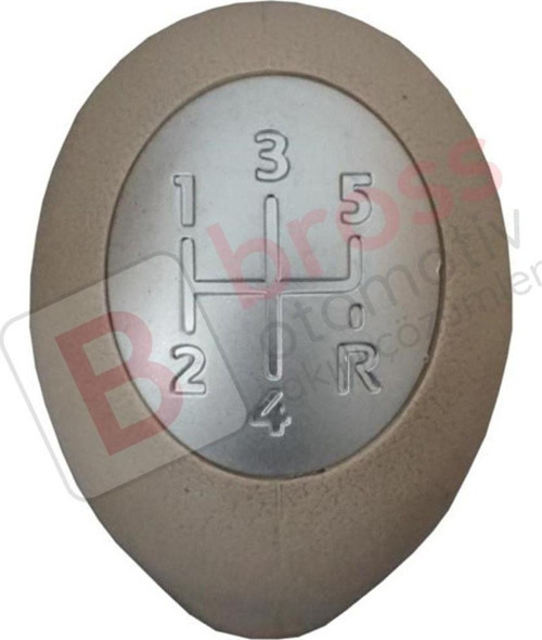 Renault Clio 3 Megane 2 Scenic 2 İçin Krom Bej Vites Topuzu 8200079112