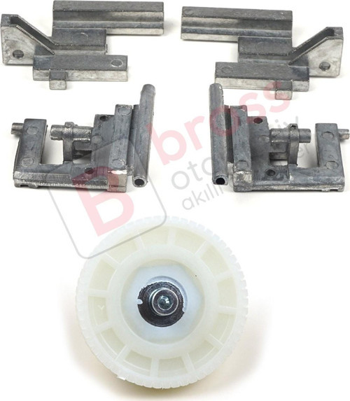 Renault Clio MK2 için Sunroof Dişli Kızak Metal Ayak Seti 8200085721