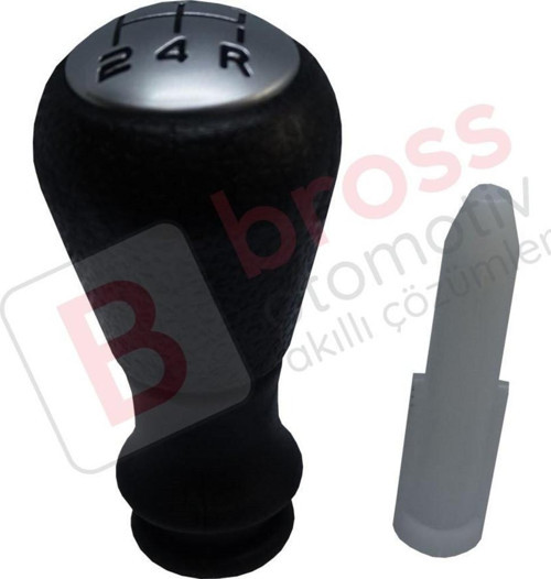 Peugeot 106 206 306 406 İçin Vites Topuzu Adaptör 2403AP Siyah Mat Krom
