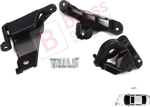 Peugeot 308 MK1 HB SW CC RCZ 408 T7 6212E3 İçin Sol Ön Far Ayak Tamir Seti