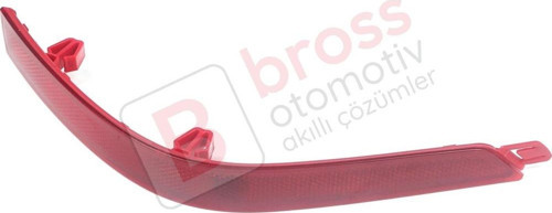 VW Transporter T6 T7 2016 ON için Arka Tampon Reflektörü SOL 7E0945105E
