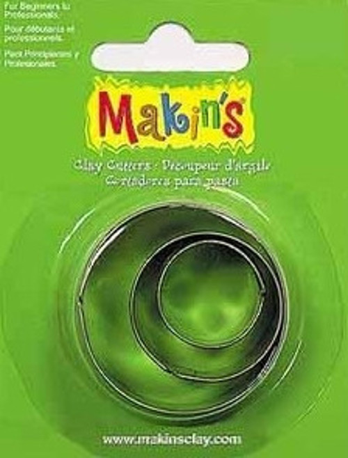 Makins Clay Makin's Clay Kesme Kalıbı 3 Parça Yuvarlak