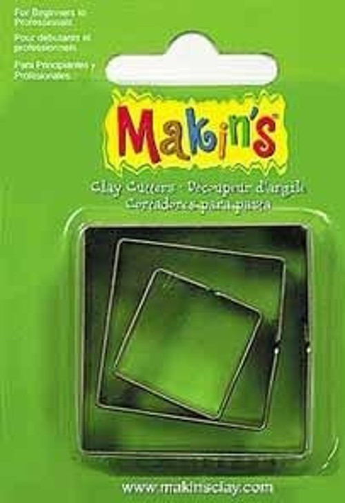 Makins Clay Makin's Clay Kesme Kalıbı 3 Parça Kare