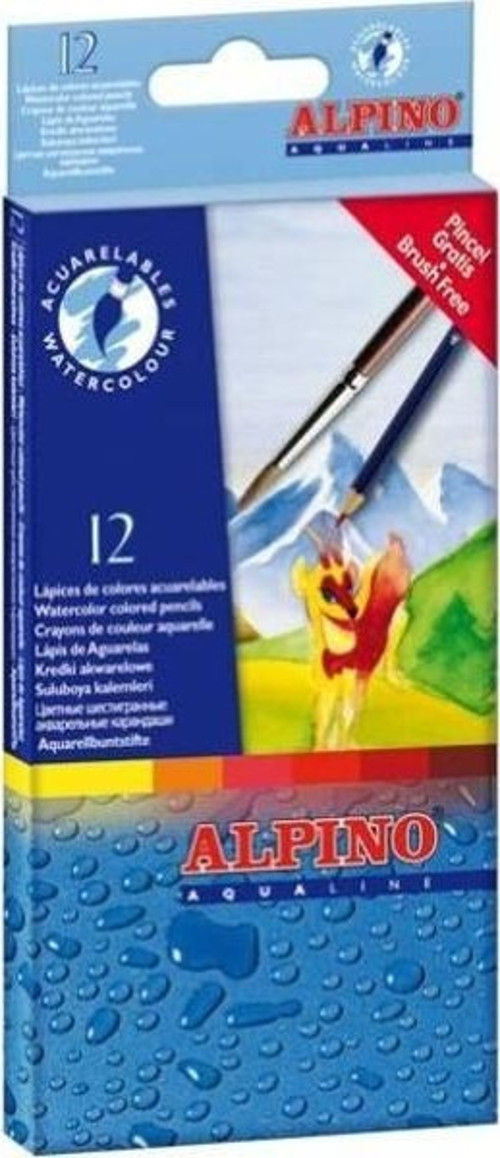 Aqualine Suluboya Kalemi 12 Renk