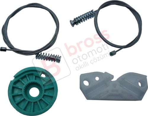 Mercedes CLK Class MK2 W209 C209 A209 2002-2009 2-Kapı A2096700103 İçin Arka Sol Cam Kriko Seti
