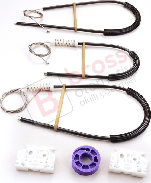 Citroen C5 MK2 MK3 RC RD RW 2007-2018 4/5 Kapı 9221EQ İçin Elektrikli Ön Sol Cam Kriko Tamir Seti