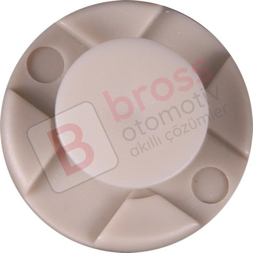 Nissan, Mitsubishi, Toyota, Daihatsu için 10 Adet İtme Tipli Tutucu Klips Gri 01553 09321