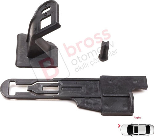 Renault Fluence L3 L30 2009-2020 260601089R İçin Sağ Ön Taraf Far Tamir Seti
