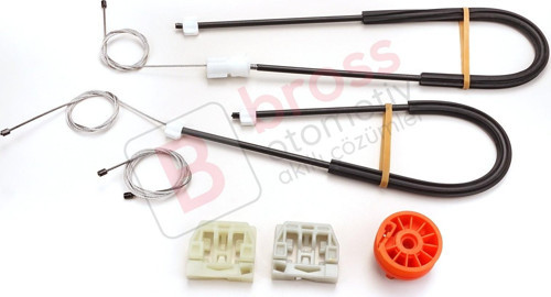 Rover 75 RJ MG ZT B8 1998-2005 4/5 Kapı CUH102351 İçin Ön Sol Kapı Cam Kriko Tamir Seti