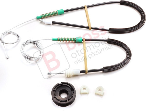 Volvo C70 MK1 872 1996-2002 2-Kapı Coupe 9467885 İçin Sağ Cam Kriko Tamir Seti
