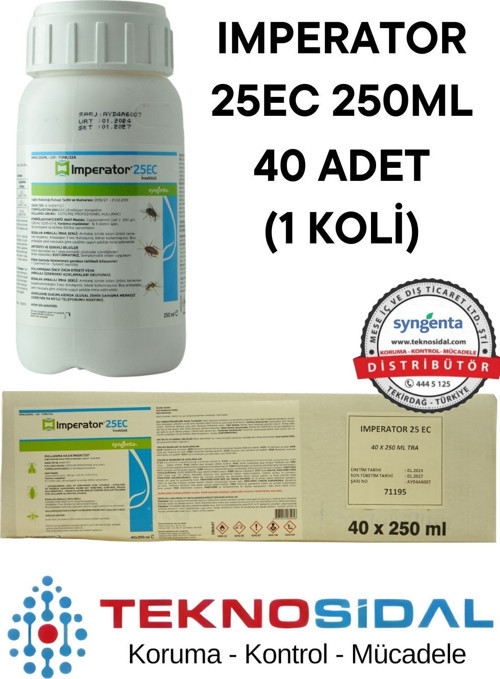 Imperator 25 Ec 250 Ml I | 1 Koli 40X250Ml | Distribütör Garantili | Orijinal Ürün