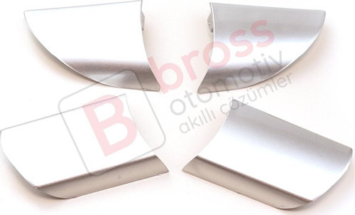 Ford Focus MK2 2004-2010 için Direksiyon Krom Boyalı Kapak Takım Seti 8M513F870BA