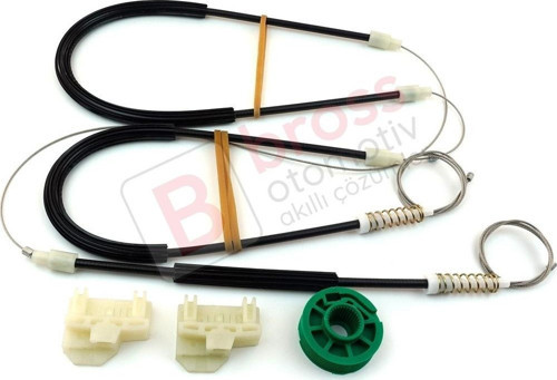 Audi A4 S4 RS4 B5 8D2 8D5 1994-2002 4/5 Kapı 8D0837462 İçin Elektrikli Ön Sağ Cam Kriko Tamir Seti