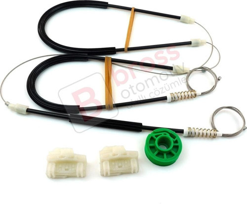 Audi A4 S4 RS4 B5 8D2 8D5 1994-2002 4/5 Kapı 8D0837461 İçin Elektrikli Ön Sol Cam Kriko Tamir Seti