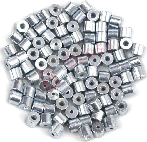 BCR017 Cam Kriko Kablo Halat Uç Pimi Tutma Perçini 6.5x5.5/1.7 mm 100 Adet