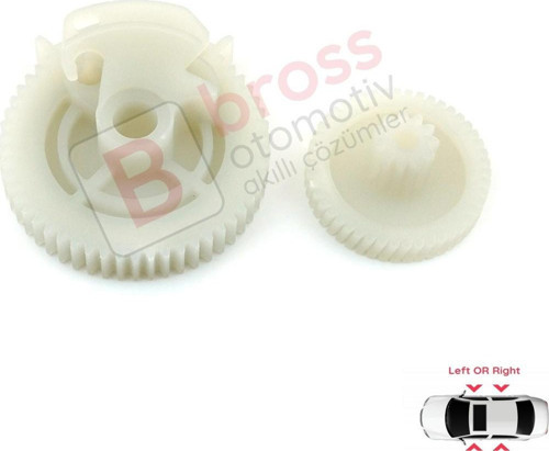 BMW F01 F02 F04 F10 F11 F12 için Ön Kapı Vakum Motor Tamir Dişlisi 51217185691 92