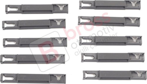Citroen C3 C4 C5 DS4 DS5 Peugeot 308 408 508 5008 İçin 10 Adet Ön Cam Kenar Çıta Bağlantı Klipsi
