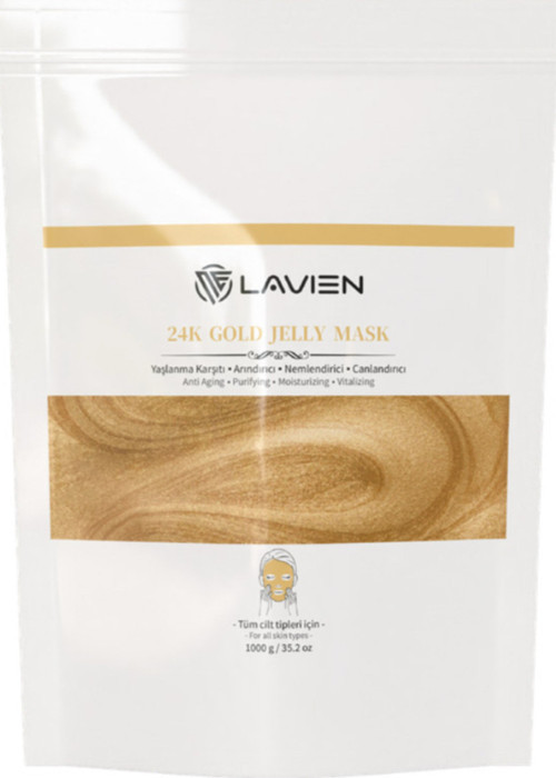 Lavıen Toz Maske 1 Kg 24K Gold Altın Peel Off Jel Mask