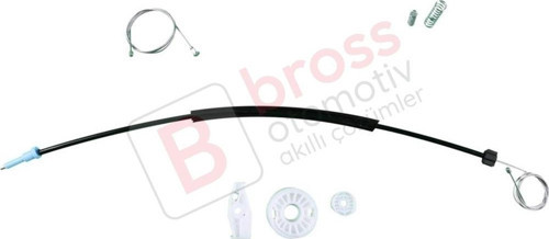 VW New Beetle Cabrio Convertible 2003-2010 1Y0898292 İçin Elektrikli Arka Sağ Cam Kriko Tamir Seti