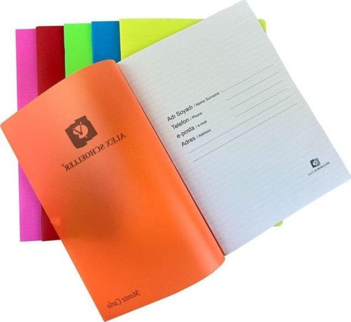 PP Kapak Tel Dikişli Defter A4 60 yp Çizgili