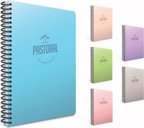 Pastoral Spiralli PP Kapak Defter A4 160 yp Çizgili