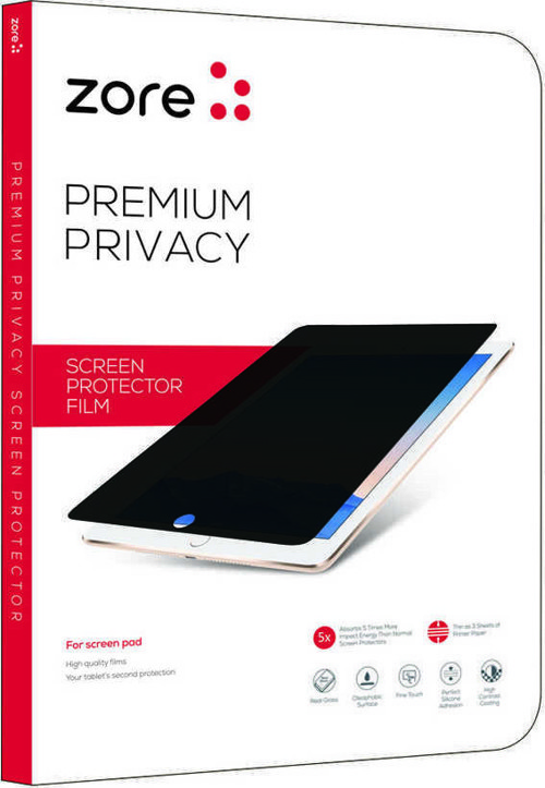 Apple iPad Pro 12.9 2018 (3.Nesil) Zore Tablet Privacy Temperli Cam Ekran Koruyucu